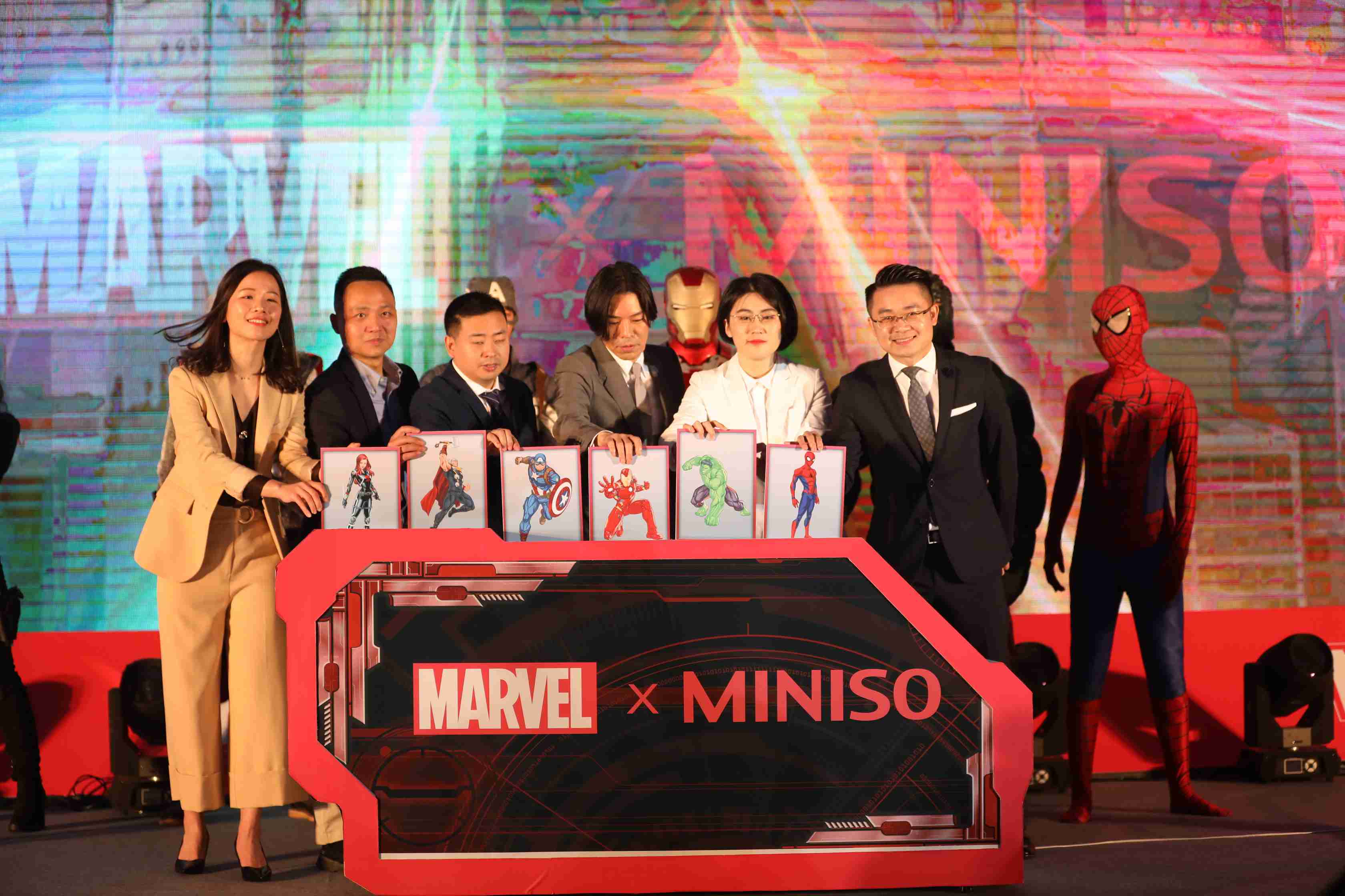 MARVEL X MINISO新品发布会